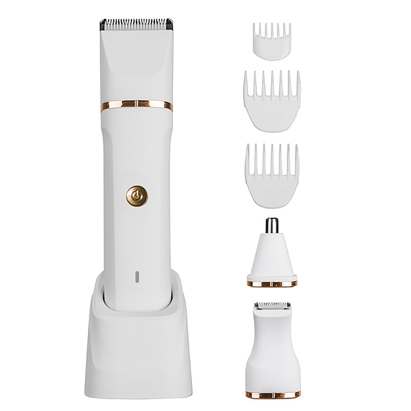 3-in-1 Electric Beard Trimmer with Charging Station