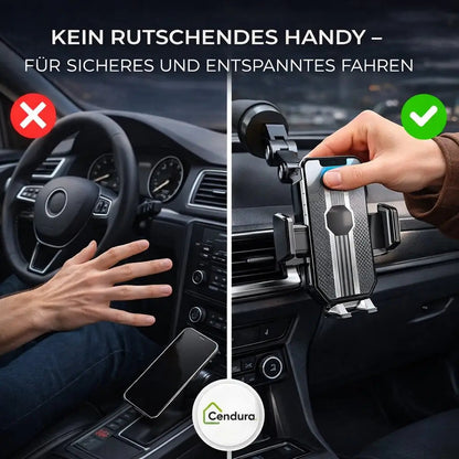 Suction Cup Car Phone Mount with 360° Rotation