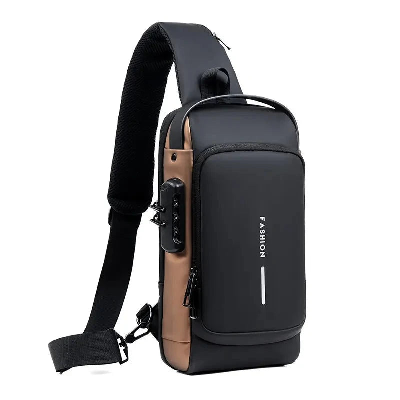 Anti-Theft Backpack with Hidden Zips