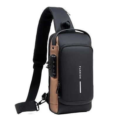 Anti-Theft Backpack with Hidden Zips