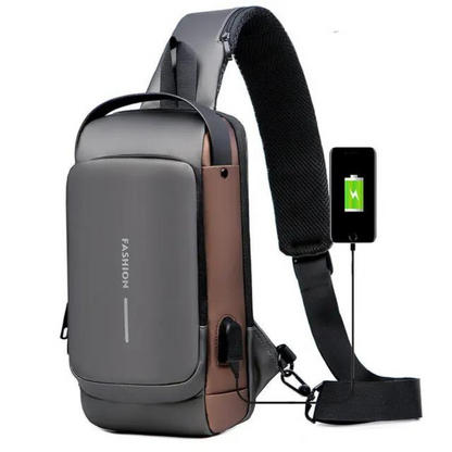 Anti-Theft Backpack with Hidden Zips