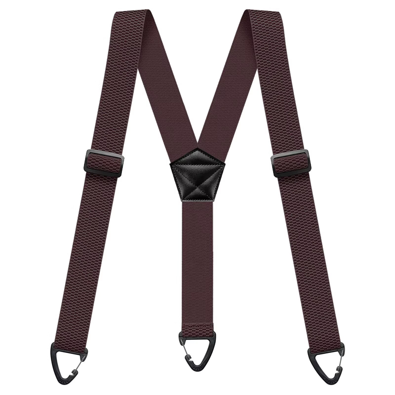 Men's X-Back Braces with Metal Clips