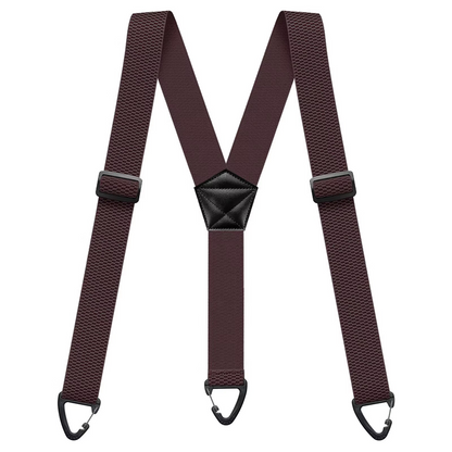Men's X-Back Braces with Metal Clips