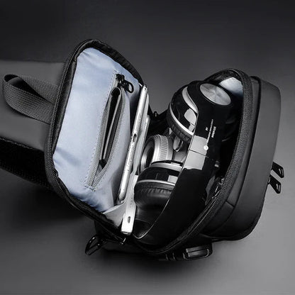 Anti-Theft Backpack with Hidden Zips