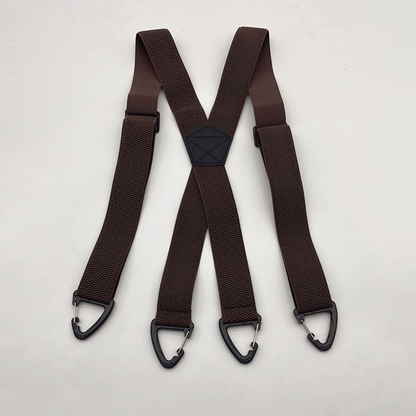 Men's X-Back Braces with Metal Clips