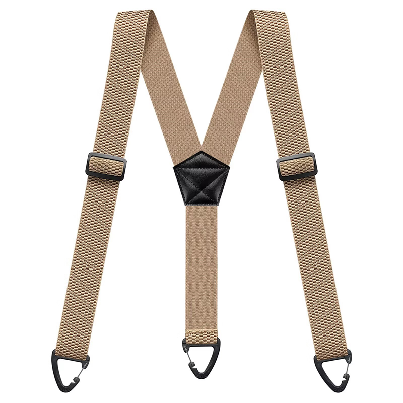 Men's X-Back Braces with Metal Clips