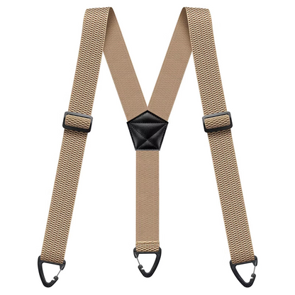 Men's X-Back Braces with Metal Clips