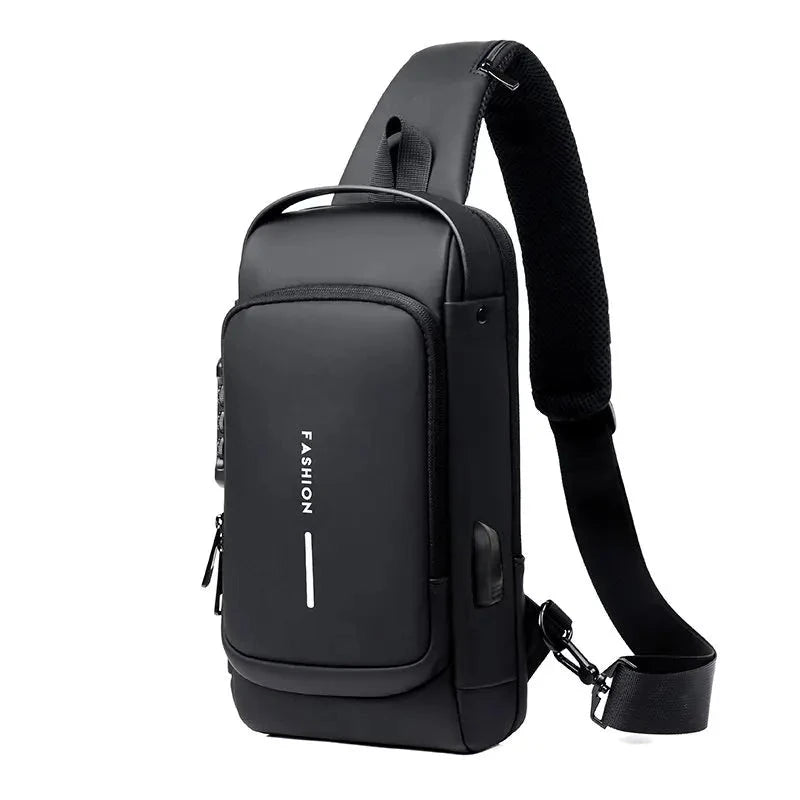 Anti-Theft Backpack with Hidden Zips