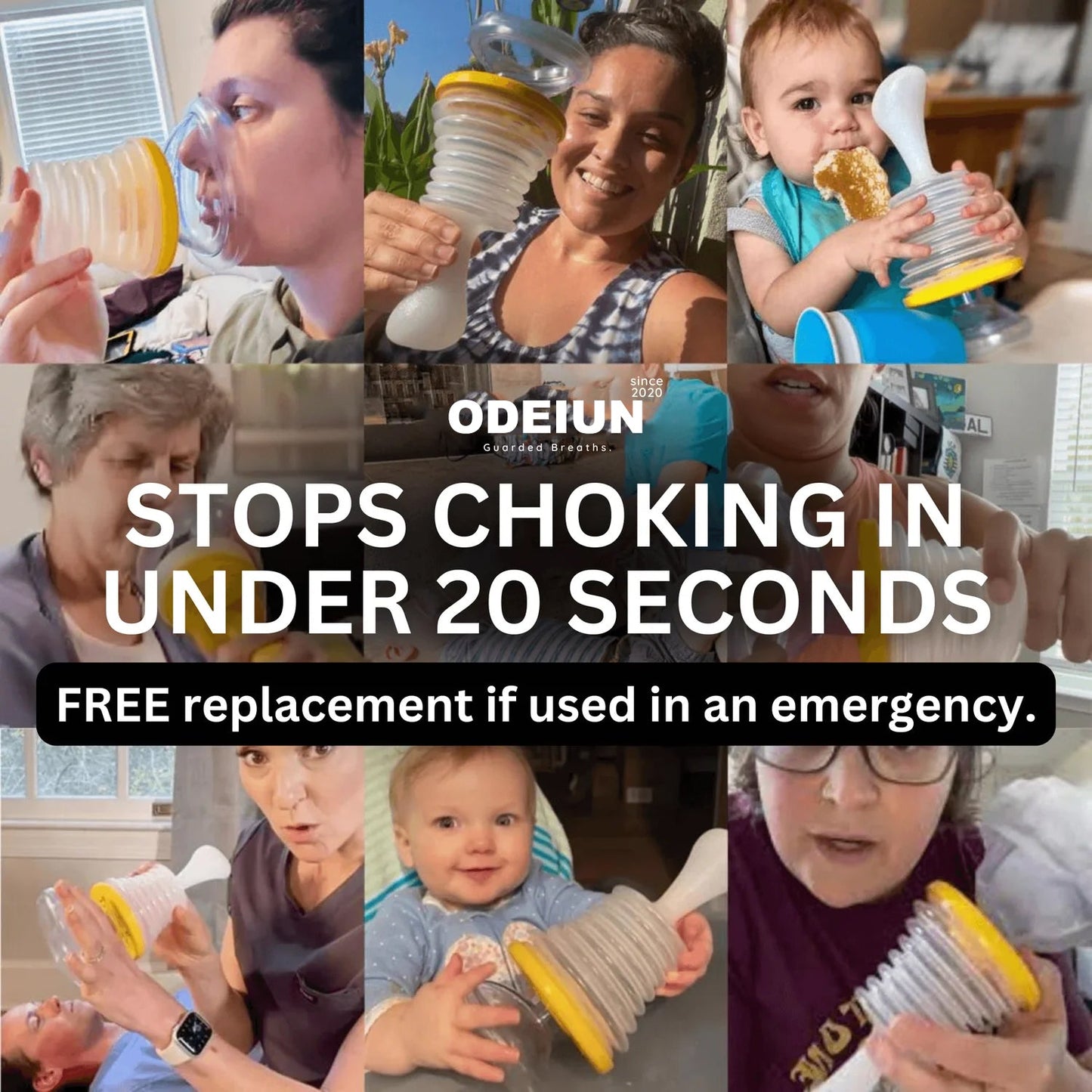 Anti-Choking Device – Emergency First Aid