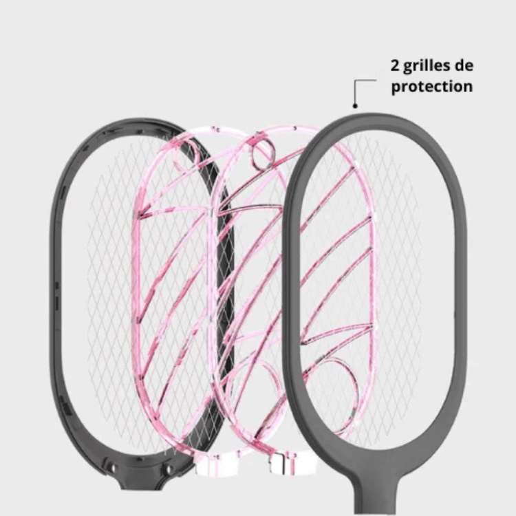 Electric Bug Zapper Racket with UV Light