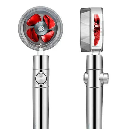 High Pressure Shower Head with 360° Rotation