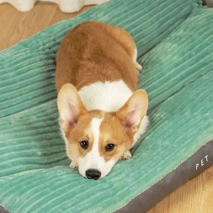 Orthopedic Dog Bed with Washable Fleece Cover
