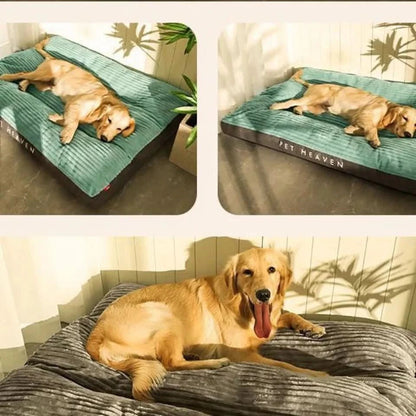 Orthopedic Dog Bed with Washable Fleece Cover