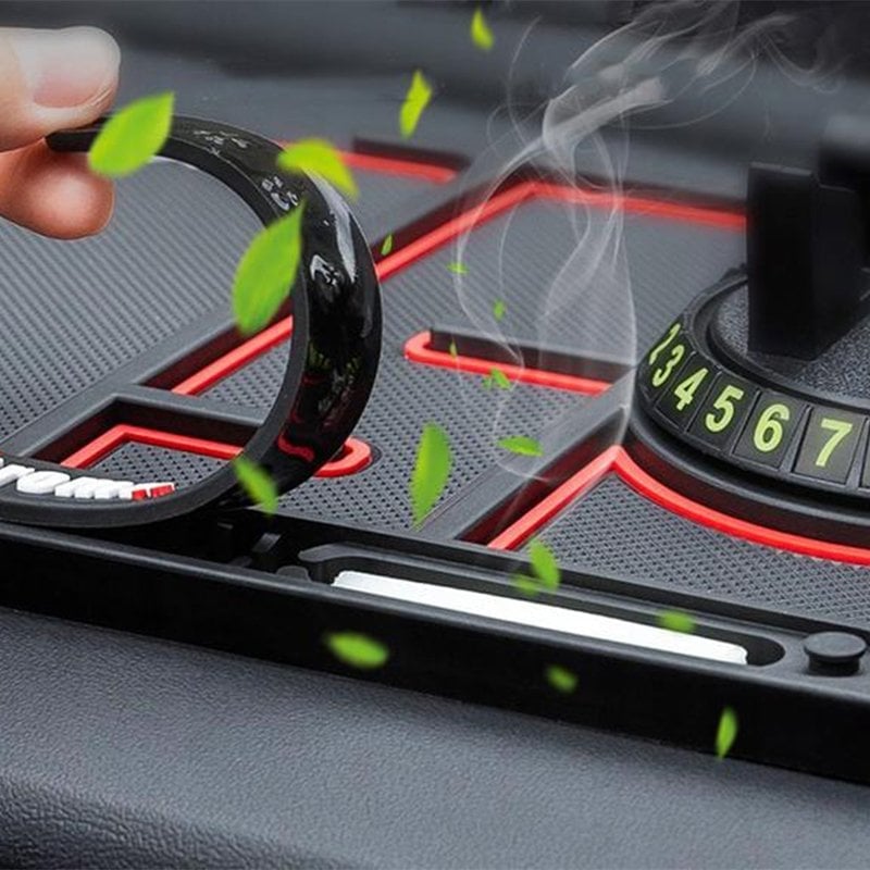 4-in-1 Car Dashboard Phone Holder & Anti-Slip Pad