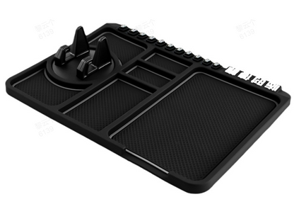 4-in-1 Car Dashboard Phone Holder & Anti-Slip Pad