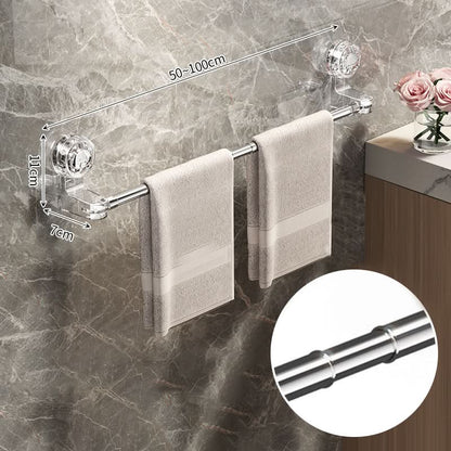 AeroTowel Extendable No-Drill Towel Holder