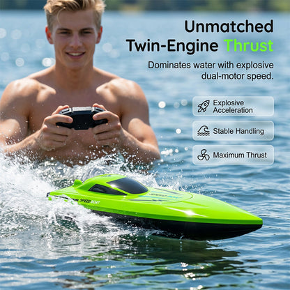 RC Remote Control Racing Boat with 2.4GHz Controller