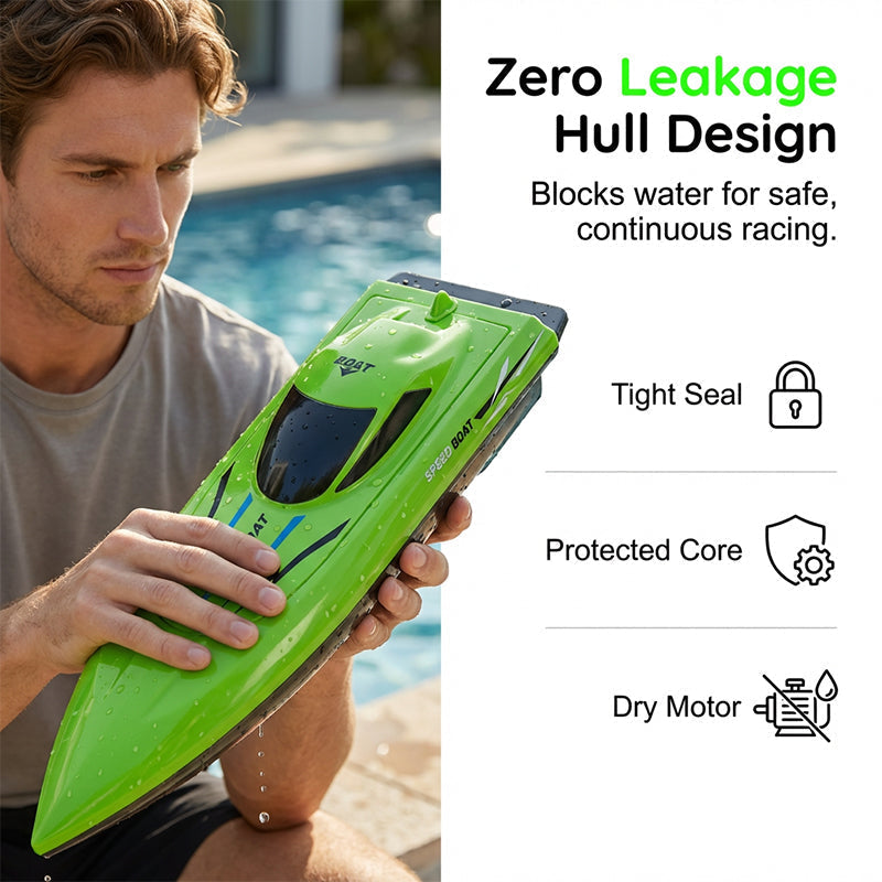 RC Remote Control Racing Boat with 2.4GHz Controller
