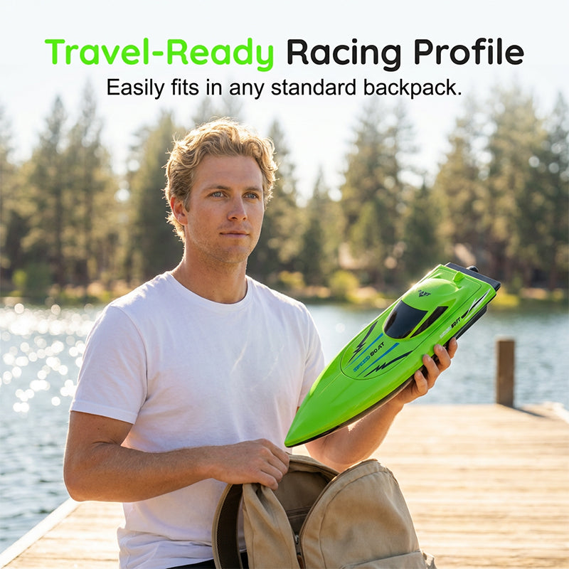 RC Remote Control Racing Boat with 2.4GHz Controller