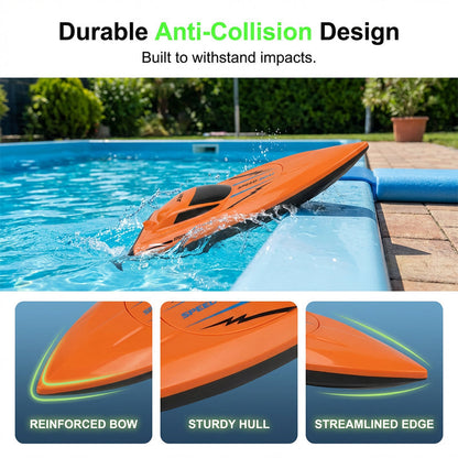 RC Remote Control Racing Boat with 2.4GHz Controller