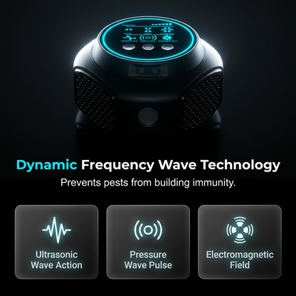 Ultrasonic Pest Repeller with Touch Display