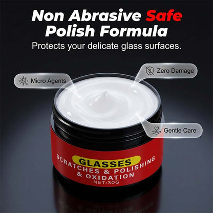 Glass Scratch Remover Polish for Windscreens