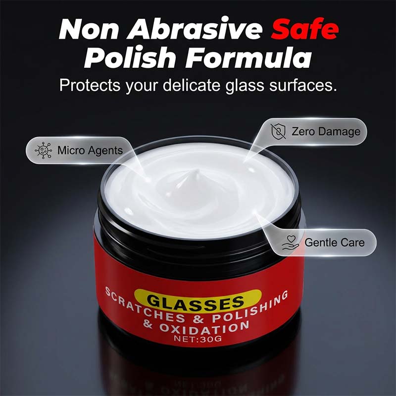 Glass Polish Scratch Remover for Windscreens