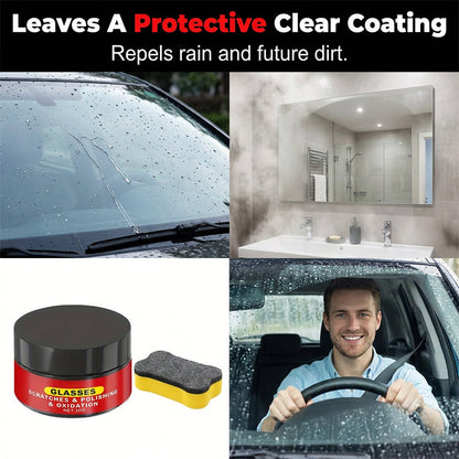 Glass Polish Scratch Remover for Windscreens
