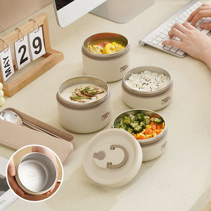 Insulated Stainless Steel Thermal Lunch Box