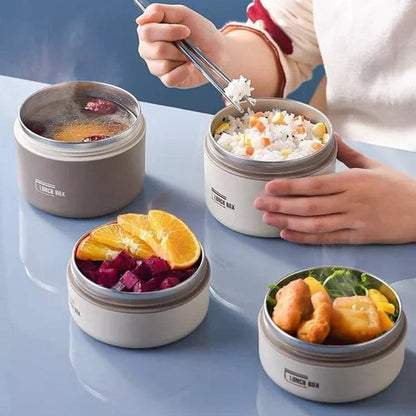 Insulated Stainless Steel Thermal Lunch Box