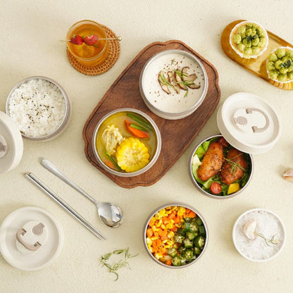 Insulated Stainless Steel Thermal Lunch Box