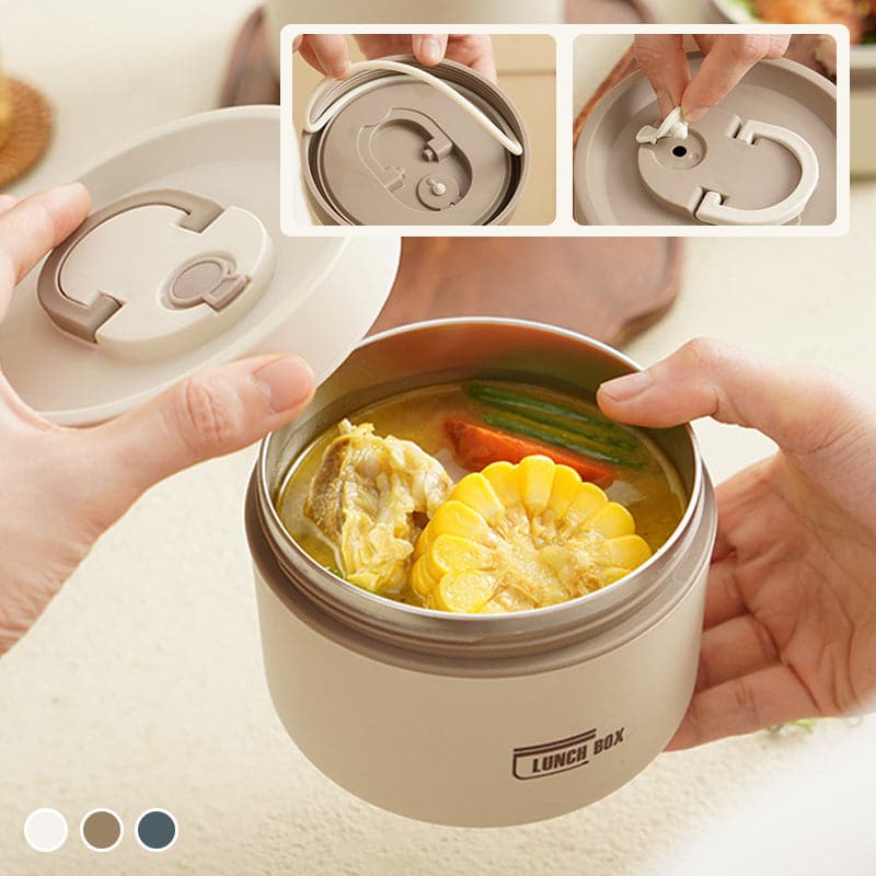 Insulated Stainless Steel Thermal Lunch Box